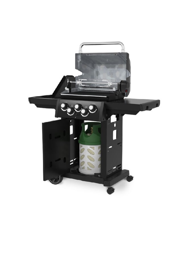 Broil King Royal 390 Shadow Stainless Steel Gas Grill Black and Silver 56.8 x 101.8 x 60.8 cm 824283SDW - Image 2